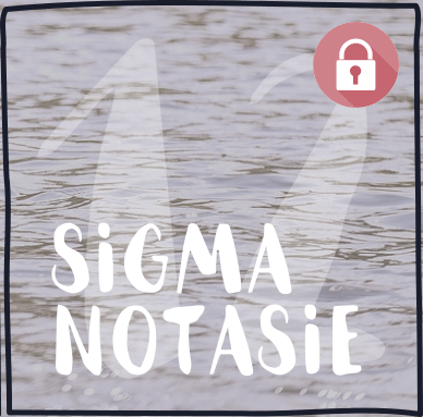 Sigma notasie