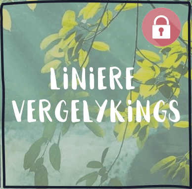 Liniere vergelykings