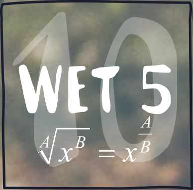 Eksponent wet 5